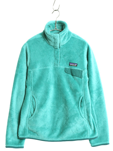 パタゴニア リツール スナップT プルオーバー ジャケット レディース S / 古着 15年製 フリース アウトドア ブルゾン ハイネック シンプル