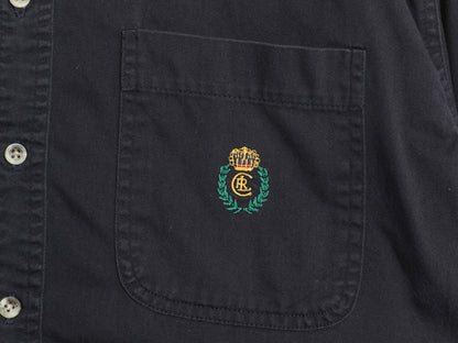 80s チャップス ラルフローレン ボタンダウン 長袖 シャツ メンズ M ヴィンテージ ポロ 長袖シャツ ワンポイント コットン チノ ワイシャツ