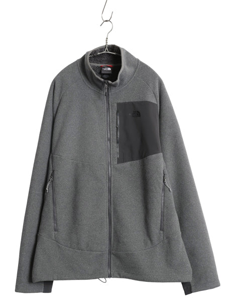 US企画 ノースフェイス フルシップ フリース ジャケット メンズ XL / アウトドア ブルゾン ジャンパー ハイネック 裏 パイル 大きいサイズ 