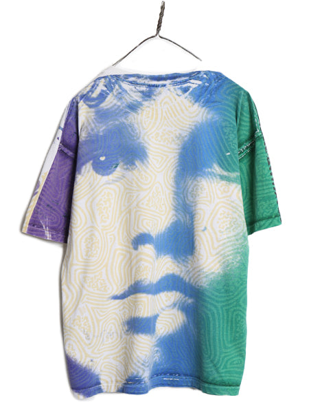 90s USA製 ★ モスキートヘッド ドアーズ オールオーバー プリント Tシャツ メンズ XL / オールド 当時物 ジムモリソン バンド ロック 総柄