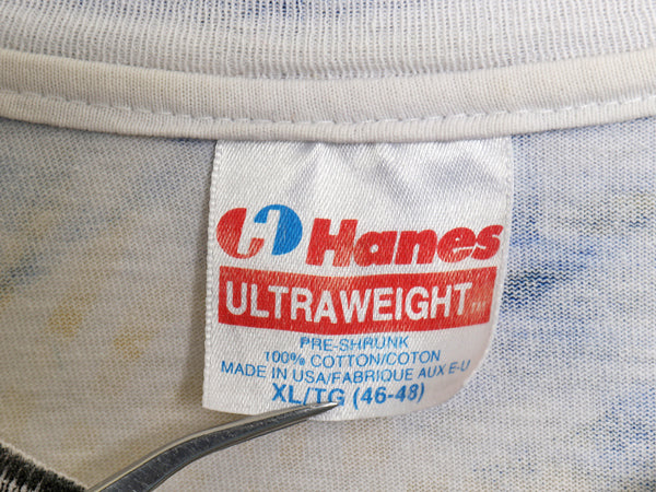 90s USA製 ★ モスキートヘッド ドアーズ オールオーバー プリント Tシャツ メンズ XL / オールド 当時物 ジムモリソン バンド ロック 総柄