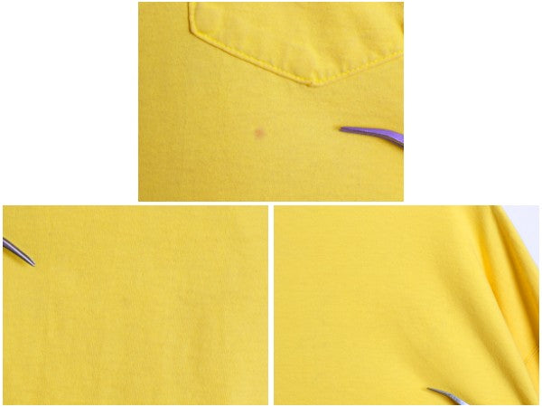 90s USA製 エルエルビーン ラッセル 別注 長袖 Tシャツ メンズ レディース L 古着 オールド ロンT ポケT 無地 ポケット付き ロングスリーブ