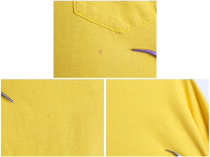 90s USA製 エルエルビーン ラッセル 別注 長袖 Tシャツ メンズ レディース L 古着 オールド ロンT ポケT 無地 ポケット付き ロングスリーブ