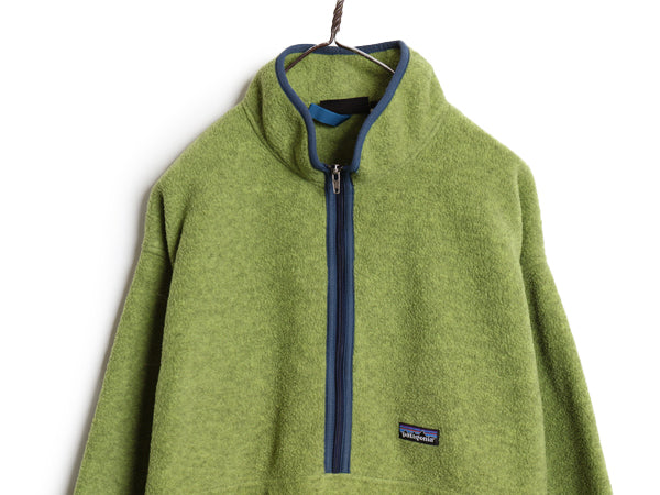 00s パタゴニア マースピアル シンチラ フリース ジャケット メンズ XL 00年製 オールド プルオーバー ハーフジップ アシッド 大きいサイズ