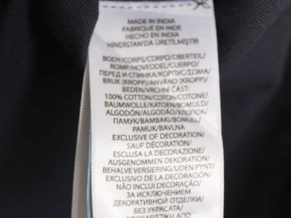 ラルフローレン 長袖 ボタンダウン シャツ メンズ M / 古着 ポロ SLIM FIT オックスフォード コットン ワンポイント ポニー 無地 ネイビー