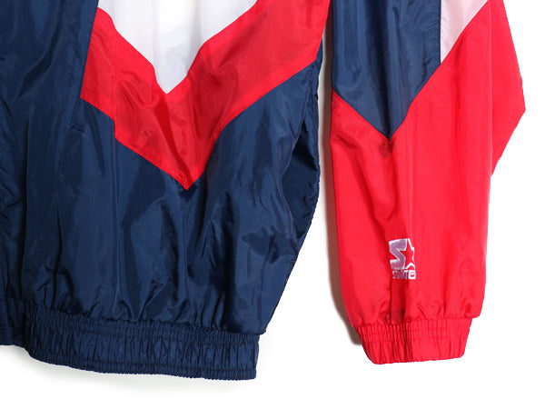  90s アトランタ オリンピック アメリカ 代表 ナイロン ジャケット メンズ XXL オールド オフィシャル スターター スタジャン 大きいサイズ