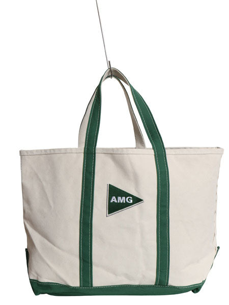 デッドストック USA製 エルエルビーン キャンバス トート バッグ LARGE / アウトドア オープントップ ハンドバッグ 大きいサイズ 企業 ロゴ