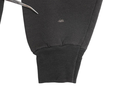 80s USA製 ジャズ アート イラスト プリント スウェット メンズ XL / 古着 ヴィンテージ トレーナー グラフィック 裏起毛 黒 大きいサイズ