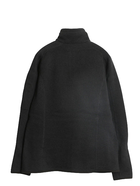 パタゴニア ベターセーター ジャケット レディース L 古着 20年製 アウトドア 裏起毛 フリース セーター フルジップ ブルゾン トップス 黒