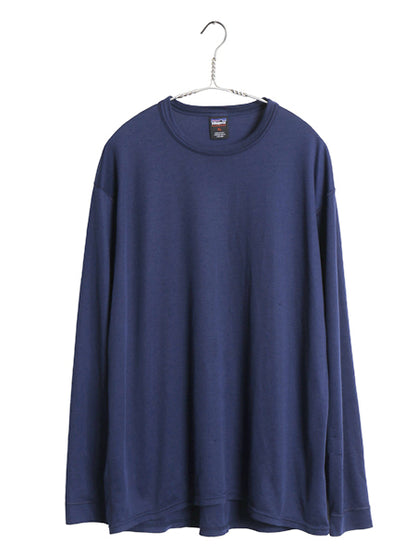 00s USA製 パタゴニア キャプリーン 長袖 Tシャツ メンズ XL / 00年製 オールド アウトドア ストレッチ アンダーシャツ ロンT 大きいサイズ