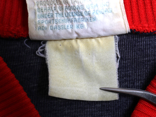 80s ★ アディダス ロス五輪 モデル トラック ジャケット メンズ M 古着 ヴィンテージ オリンピック 当時物 ATP タイプ USA ジャージ 紺 赤