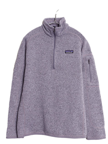 パタゴニア ベターセーター ハーフジップ レディース L / 18年製 アウトドア 裏起毛 フリース セーター プルオーバー ジャケット ブルゾン