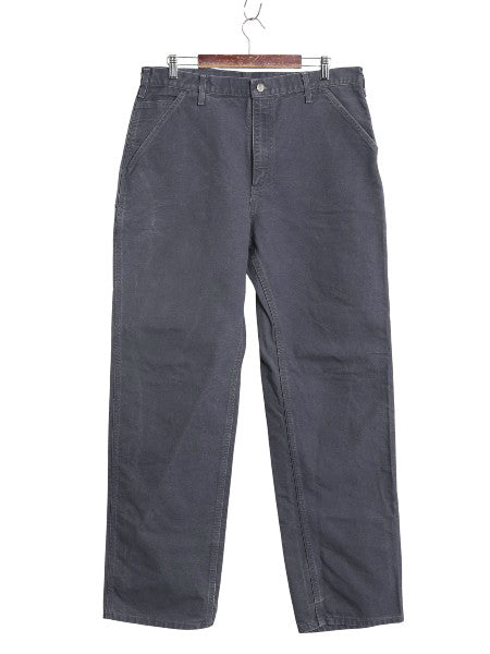 US企画 カーハート ウォッシュド ダック ペインター パンツ メンズ 36 34 ワーク ストレート ヘビーウェイト コットン ぺトロール ボトムス