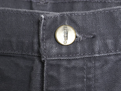 US企画 カーハート ウォッシュド ダック ペインター パンツ メンズ 36 34 ワーク ストレート ヘビーウェイト コットン ぺトロール ボトムス