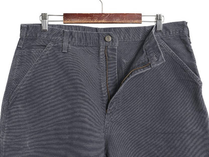 US企画 カーハート ウォッシュド ダック ペインター パンツ メンズ 36 34 ワーク ストレート ヘビーウェイト コットン ぺトロール ボトムス