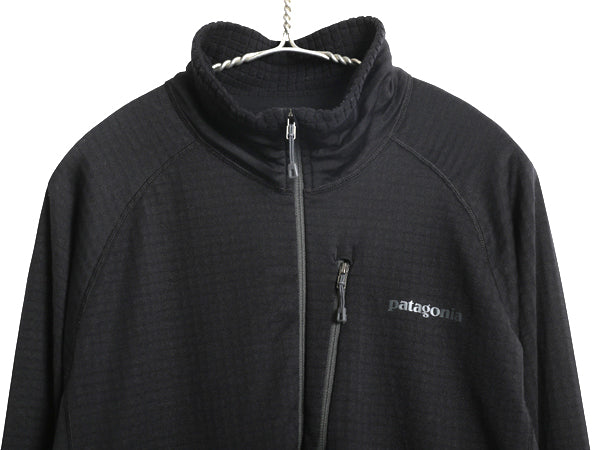 パタゴニア R1 プルオーバー メンズ XL / 15年製 レギュレーター 裏 フリース ハーフジップ ストレッチ カットソー ロンT 大きいサイズ 黒