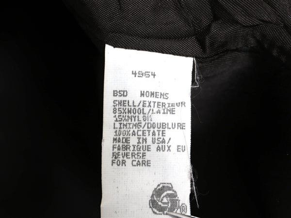 90s USA製 ウールリッチ チェック ウール テーラード ベスト レディース M / 古着 オールド ポケット付き ジレ ノースリーブ 重ね着 前開き