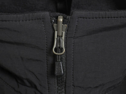 ノースフェイス デナリ ジャケット メンズ M / アウトドア フリース ナイロン ブルゾン ハイネック フルジップ アウター ブラック シンプル