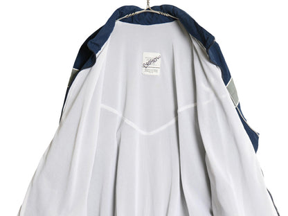 00s 米軍実物 US AIR FORCE ナイロン トレーニング ジャケット MEDIUM REGULAR 古着 04年製 オールド ミリタリー 軍物 USAF ジャンパー 青