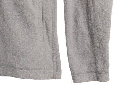 パタゴニア マイクロD フリース ジャケット メンズ L / 古着 19年製 アウトドア フルジップ ブルゾン ハイネック ワンポイント 企業 グレー