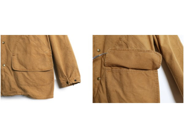 80's USA製 エルエルビーン ダック ハンティング ジャケット メンズ XL ヴィンテージ カバーオール コート 脱着 ライナー付き 大きいサイズ