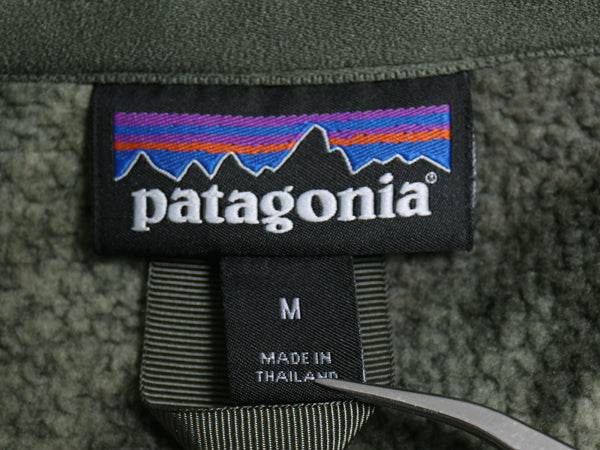 パタゴニア 迷彩 ベターセーター ハーフジップ メンズ M / 古着 20年製 フリース セーター 裏起毛 プルオーバー カモフラ 総柄 アウトドア
