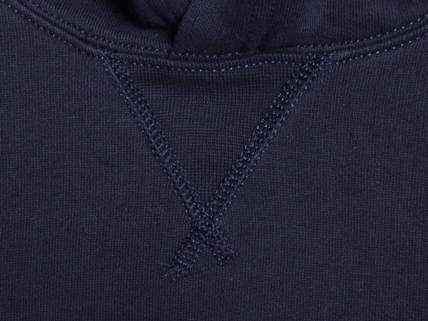 ポロ ラルフローレン スウェット フード パーカー メンズ XL 前V トレーナー 裏起毛 プルオーバー ビッグ ロゴ 刺繍 大きいサイズ ネイビー