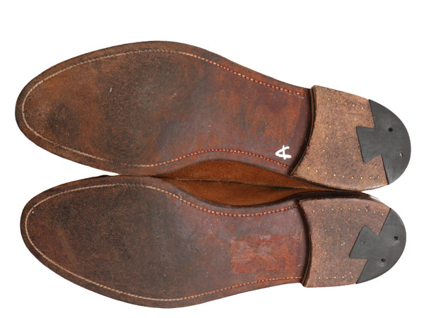 USA製 オールデン タッセル ローファー 12 メンズ 30cm / 大きいサイズ 革靴 本革 スウェード レザー シューズ グッドイヤー スリッポン 茶