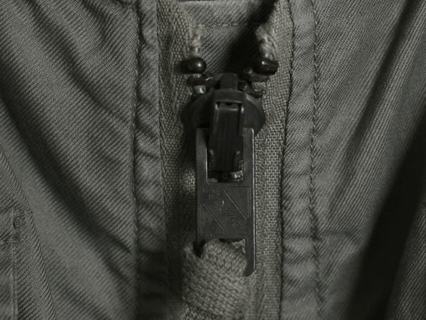 70s ★ 米軍実物 USAF CWU 7/P メカニック ジャケット MEDIUM 古着 ヴィンテージ ミリタリー エアフォース フライト グランドクルー セージ