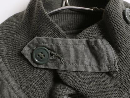 70s ★ 米軍実物 USAF CWU 7/P メカニック ジャケット MEDIUM 古着 ヴィンテージ ミリタリー エアフォース フライト グランドクルー セージ