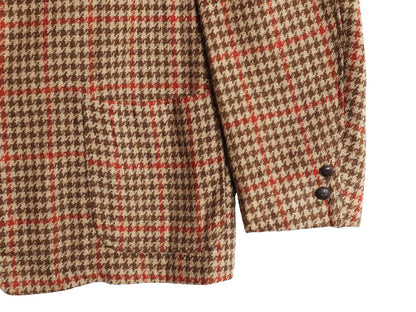 60s 筆記体タグ USA製 エルエルビーン ツイード テーラード ジャケット メンズ XL / ヴィンテージ ウール ブレザー チェック 大きいサイズ