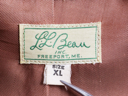 60s 筆記体タグ USA製 エルエルビーン ツイード テーラード ジャケット メンズ XL / ヴィンテージ ウール ブレザー チェック 大きいサイズ