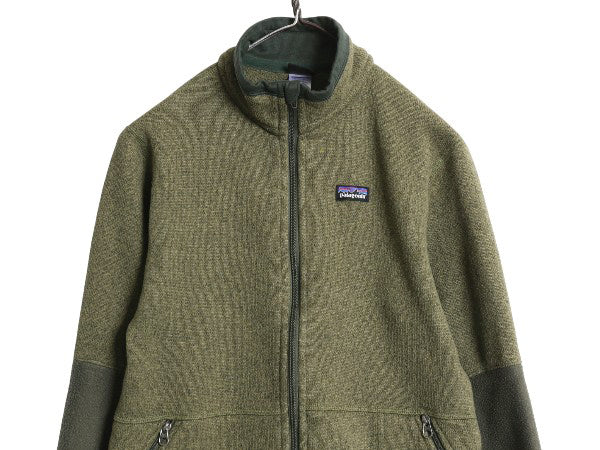 パタゴニア ベターセーター ジャケット ボーイズ L レディース S 程/ 14年製 フリース セーター フルジップ ブルゾン ハイネック カスタム