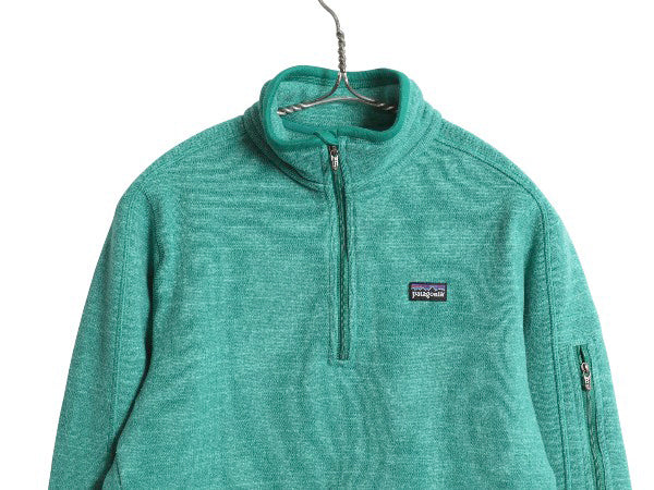 パタゴニア ベターセーター ハーフジップ レディース M / 12年製 アウトドア 裏起毛 フリース セーター プルオーバー ジャケット ブルゾン