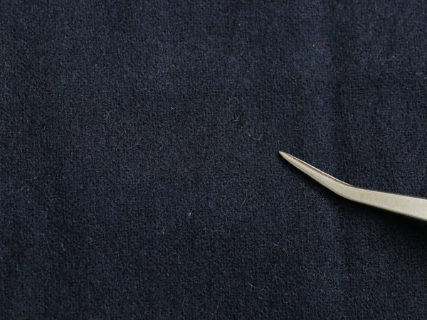 70s USA製 ペンドルトン マフラー メンズ レディース / ヴィンテージ 無地 ウール ストール 防寒 フリンジ付き ネイビー シンプル ビジネス