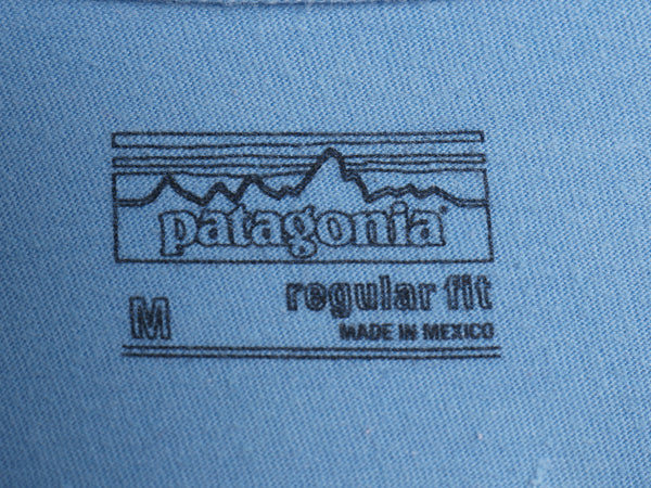 パタゴニア 両面 プリント 長袖 Tシャツ メンズ M / 17年製 アウトドア ロンT ロングスリーブ P6 バックプリント ボックスロゴ カットソー