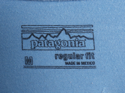パタゴニア 両面 プリント 長袖 Tシャツ メンズ M / 17年製 アウトドア ロンT ロングスリーブ P6 バックプリント ボックスロゴ カットソー
