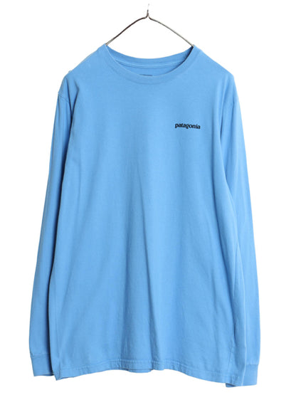 パタゴニア 両面 プリント 長袖 Tシャツ メンズ M / 17年製 アウトドア ロンT ロングスリーブ P6 バックプリント ボックスロゴ カットソー
