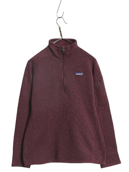 パタゴニア ベターセーター ハーフジップ レディース L / 18年製 アウトドア 裏起毛 セーター フリース プルオーバー ジャケット ブルゾン