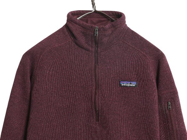 パタゴニア ベターセーター ハーフジップ レディース L / 18年製 アウトドア 裏起毛 セーター フリース プルオーバー ジャケット ブルゾン