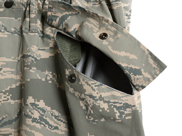 デッドストック 米軍実物 プロパー 社製 APECS デジタル タイガー カモ オーバー パンツ LARGE REGULAR 新品 ゴアテックス USAF ABU ECWCS