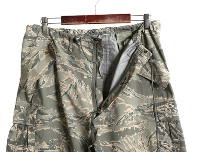 デッドストック 米軍実物 プロパー 社製 APECS デジタル タイガー カモ オーバー パンツ LARGE REGULAR 新品 ゴアテックス USAF ABU ECWCS