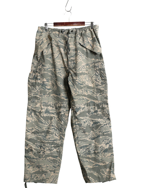 デッドストック 米軍実物 プロパー 社製 APECS デジタル タイガー カモ オーバー パンツ LARGE REGULAR 新品 ゴアテックス USAF ABU ECWCS