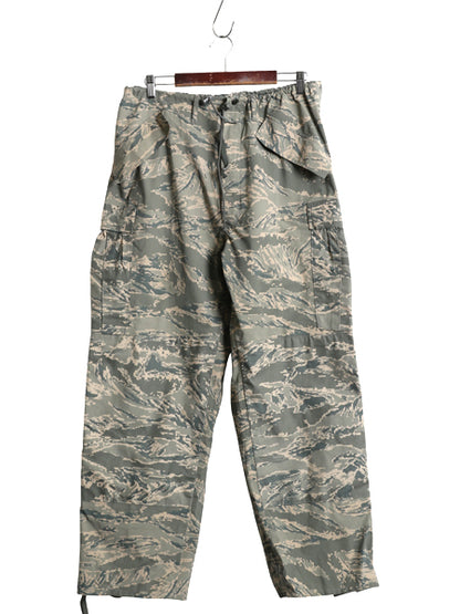 デッドストック 米軍実物 プロパー 社製 APECS デジタル タイガー カモ オーバー パンツ LARGE REGULAR 新品 ゴアテックス USAF ABU ECWCS