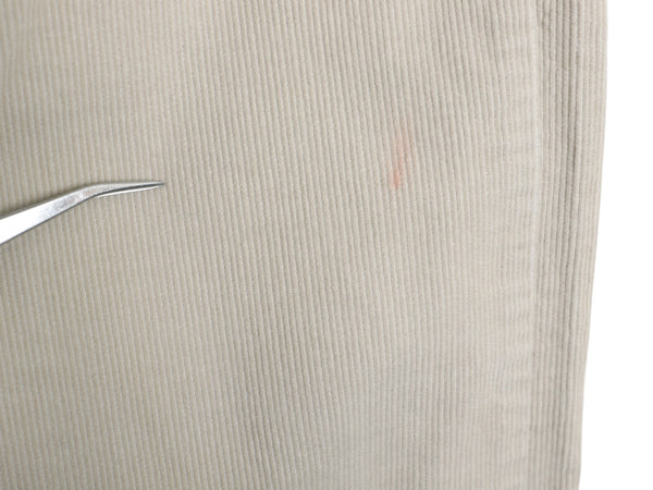 80s USA製 リーバイス 519 コーデュロイ パンツ 実寸 36 28 程 ヴィンテージ スリム ストレート 細畝 コーズ ボトムス 42 TALON アイボリー