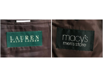 ローレン ラルフローレン ツイード テーラード ジャケット メンズ XL 程/ 古着 ポロ ウール ブレザー チェック 大きいサイズ マルチカラー