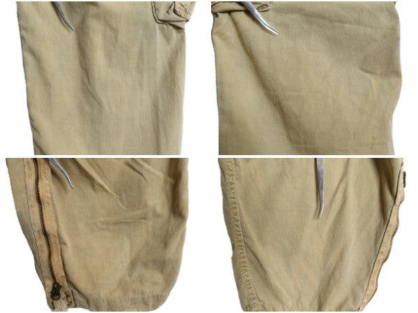 00s ☆ Abercrombie&Fitch コットン カーゴ パンツ メンズ M / オールド Y2K ミリタリー ギミック テック マルチポケット ボトムス カーキ