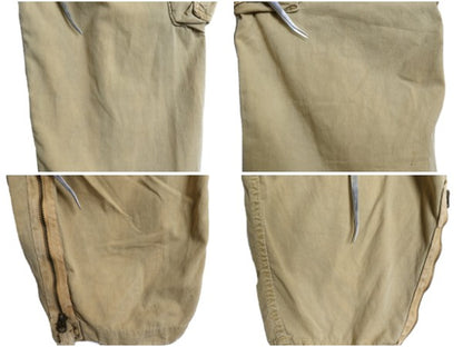 00s ☆ Abercrombie&Fitch コットン カーゴ パンツ メンズ M / オールド Y2K ミリタリー ギミック テック マルチポケット ボトムス カーキ