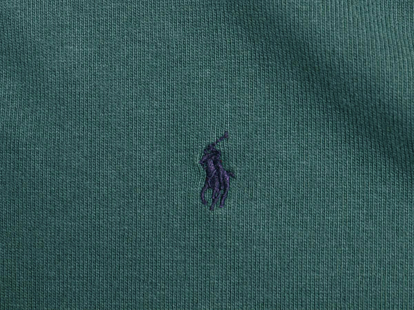 90s ポロ ラルフローレン 長袖 ラガーシャツ メンズ L オールド ラグビー 長袖シャツ ポロシャツ カットソー ヘビーウェイト ワンポイント