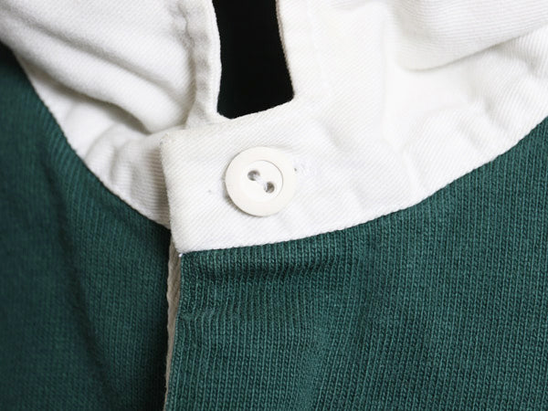 90s ポロ ラルフローレン 長袖 ラガーシャツ メンズ L オールド ラグビー 長袖シャツ ポロシャツ カットソー ヘビーウェイト ワンポイント